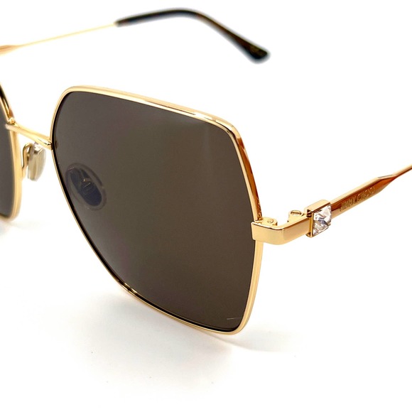 NWOT Jimmy Choo Gold Frame Sunglasses - Picture 4 of 15
